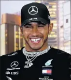  ??  ?? Lewis Hamilton.