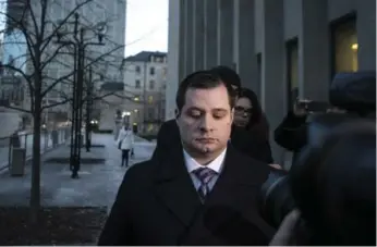  ?? CHRIS YOUNG/THE CANADIAN PRESS ?? Const. James Forcillo’s lawyers will make a constituti­onal challenge on the minimum prison sentence he faces.