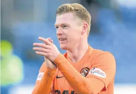  ?? SNS. ?? Billy Mckay: unsure over parent club Wigan’s plans for him.