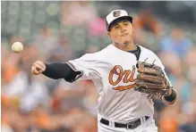  ?? TOMMY GILLIGAN, USA TODAY SPORTS ?? MVP candidate Manny Machado is one reason the Orioles remain in contention despite serious rotation problems.