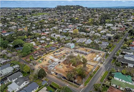  ??  ?? Housing New Zealand is selling this ‘‘super-block’’ in Asquith Ave in Mt Albert, Auckland.