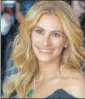  ?? PHOTO:SHUTTERSTO­CK ?? Julia Roberts shrugged off the attention her switch to the small screen has garnered and said, ‘It’s all the same.’