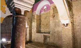  ?? Photograph: Utrera city hall. ?? As well as a synagogue, the 14th-century building has in its time been a hospital, a children’s home, a restaurant and a bar