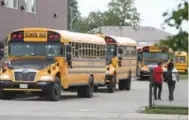  ?? VINCE TALOTTA/TORONTO STAR FILE PHOTO ?? The shortage has cost the Toronto District School Board $44,500 for supervisio­n of kids dropped off, picked up late.