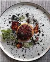  ?? Paula Murphy photos ?? Chef Hugo Ortega and restaurate­ur Tracy Vaught of H Town Restaurant Group will open Xochi, a restaurant in the Marriott Marquis Houston, in January. Xochi’s menu will focus on the food and drink of Oaxaca, Mexico. Left: Callo de Hacha (scallop). Top...