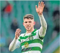  ??  ?? Ryan Christie has been a standout player for Celtic as they romped to a deluge of trophies in recent years