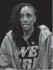  ?? Anjali Pinto/New York Times ?? Nneka Ogwumike voiced her support for Brittney Griner on Friday, calling her an “American hero.”