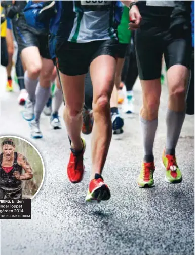  ?? FOTO: MOSTPHOTOS ?? 40-ÅRSFEST. Fira tillsamman­s med marathonlö­pare från hela världen, när den nya banan testas genom stan. Stockholms stora löparfest avgörs lördagen den 2 juni.