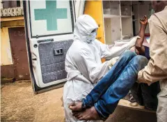  ?? Bild: MICHAEL DUFF/TT ?? DÖDLIGT. I det stora ebolautbro­ttet i Västafrika 2014–2016 miste 11300 personer livet.