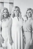  ??  ?? Shannon Storms Beador, Vicki Gunvalson and Tamra Judge in “The Real Housewives of Orange County”