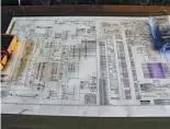  ??  ?? On top of being given a paper copy of the sensor signal test for the 926M wheel loader, the full wiring schematic for the machine was provided. Additional tools and parts beyond what was provided could be requested from a judge, and provided if they were required.