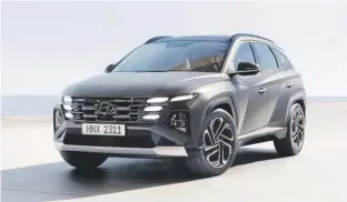  ?? ?? La automotriz Hyundai anticipó la presentaci­ón de la Tucson 2025, además de la Santa Cruz y la Nexo, impulsada por hidrógeno.