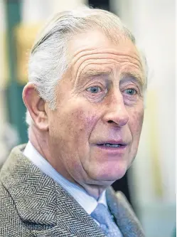  ?? Picture: PA. ?? While not perfect, Prince Charles cares about his country and has devoted his life to “trying to make things better for people”.