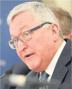  ?? Picture: Kris Miller. ?? Rural Economy Secretary Fergus Ewing said the scheme was necessary to “stabilise payments” for those applying for Common Agricultur­al Policy support.