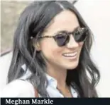  ??  ?? Meghan Markle