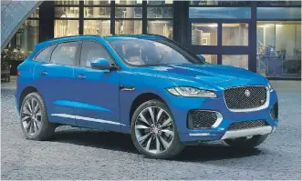  ??  ?? Jaguar is working to give us a high-performanc­e version of its F-Pace by 2017.