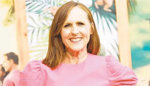  ?? EMMA MCINTYRE/GETTY ?? Molly Shannon attends the premiere of “The White Lotus” on July 7 in Pacific Palisades, California.