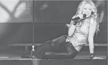  ?? Charles Sykes / AP ?? Shakira, quien originalme­nte se iba a presentar en enero, actuará el 22 de agosto en el Toyota Center.