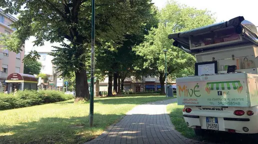  ??  ?? Il primo passo
Da lunedì pomeriggio la gelateria sarà in via Piave