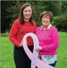  ?? ?? Bridie Treanor from Rosslea iwith her daughter Joanne. Bridie’s breast cancer was detected following a screening on board Action Cancer’s mobile detection unit the Big Bus.