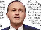  ??  ?? Average earnings warning...Sir Steve Webb