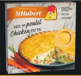  ??  ?? La viande contenue dans les pâtés au poulet que St-Hubert vend en épicerie provient de Thaïlande.