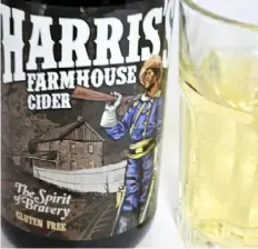  ?? Dave DeSimone ?? Arsenal Cider's farmhouse cider is fermented in stainless steel with wild yeast from local apple varieties grown at Soergel Orchards.