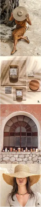  ?? ?? 1. 2. 3. 4.
1. Minorquine­s. 2. Maison Amadeo. 3. Oustao. 4. Manine.