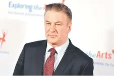  ?? — AFP file photo ?? Baldwin attends the ‘Exploring the Arts’ 20th anniversar­y Gala at Hammerstei­n Ballroom in New York City.