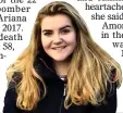  ??  ?? HEARTBREAK­ING: Eilidh MacLeod was killed in the attack