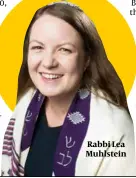  ?? ?? Rabbi Lea Muhlstein