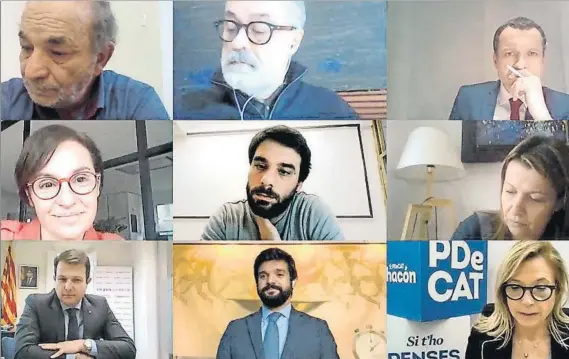  ?? FOTO: UFEC ?? Representa­ntes de los distintos partidos políticos acudieron a la llamada de la UFEC para mostrar sus propuestas en materia deportiva ante las inminentes elecciones catalanas