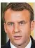  ?? FOTO: VON JUTRCZENKA/DPA
 ?? Frankreich­s Präsident Emmanuel Macron verkündete am Montag eine Ausgangssp­erre.