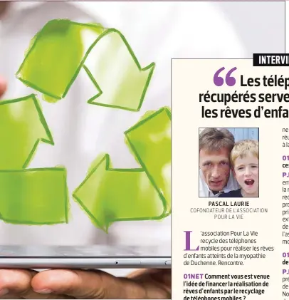  ??  ?? Recycler les appareils électroniq­ues participe à lutter contre le gaspillage des matériaux rares.