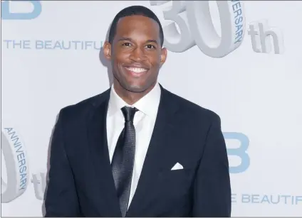  ??  ?? Lawrence Saint-Victor stars in “The Bold and the Beautiful.” BY ANDREW SAWYER TV Media