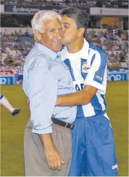  ?? Carlos Lago ?? Arsenio Iglesias, el que fuera entrenador del gran Dépor.