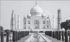  ??  ?? The Taj Mahal, who has been claimed to be a Hindu temple since a 1989 book insisted it was built before Muslim invaders came to India. (Photo: Getty Images)