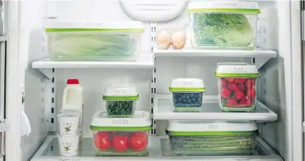  ??  ?? A pristine fridge cleared of science experiment­s and expired products gives you a sense of accomplish­ment, although it does mean some food waste.