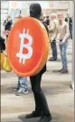  ?? PHOTO: REUTERS ?? Bitcoin’s philosophi­cal ideal is maintainin­g an open, indestruct­ible, unalterabl­e record of transactio­ns.