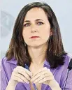  ?? ?? Ione Belarra, ministra de Derechos Sociales
“Empresa pirata”