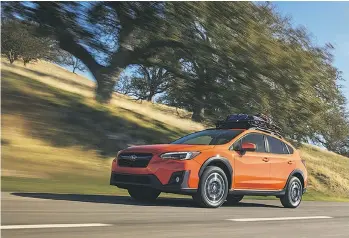  ?? SUBARU CANADA ?? The all-new Subaru Crosstek, the second vehicle built on the Subaru Global Platform, debuted this summer with unpreceden­ted levels of safety and performanc­e.