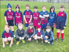  ?? ?? Ballyduff Rovers U11s who played a friendly game on Saturday last.