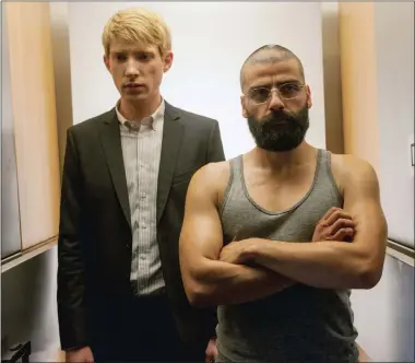  ?? Above: Domhnall Gleeson (left) as Caleb and Oscar Isaac as Nathan in Ex Machina; Will Ferrell as Lars and Rachel McAdam as Sigrit in Eurovision Song Contest – The Story Of Fire Saga ??