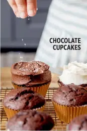  ??  ?? CHOCOLATE CUPCAKES