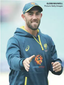  ?? Picture: Getty Images ?? GLENN MAXWELL