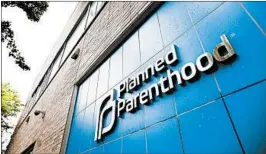  ?? JUSTIN LANE/EPA ?? The Trump administra­tion’s proposed rule would bar organizati­ons that receive federal family planning money from providing abortions or counseling how to get the procedure.