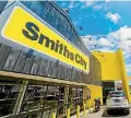  ?? PHOTO: SUPPLIED ?? Smiths City will post a big loss after ‘‘unsustaina­ble’’ price cutting by its rivals.