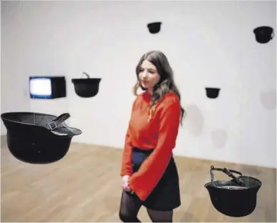  ?? Tolga Akmen ?? Una imagen de la exposición ‘Yoko Ono: Music in the Mind’, en la Tate Modern de Londres.