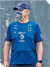  ?? CLUB / FOTO MONTERREY ?? El entrenador espera tener una buena fiesta grande en su regreso a México.