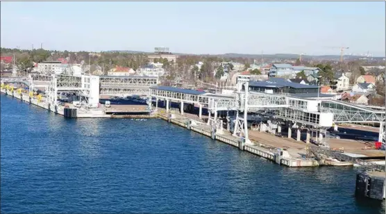  ?? MARIA THÖLIX ?? FRAMTIDEN? Om man ska lyssna på sjökapten och forskaren Mikkö Heikkilä, så kan det bli å här tomt i Mariehamns hamn i framtiden – för klimatets skull.